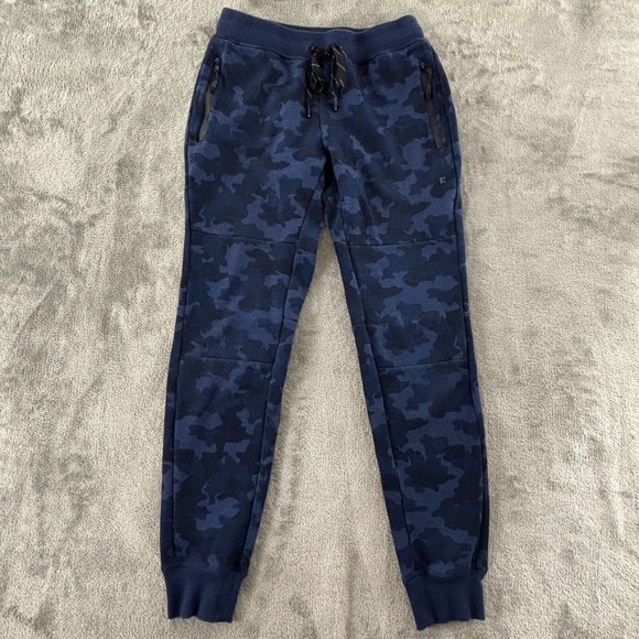 Kyodan Camo Jogger Womens S Blue Camouflage Elastic Waist‎ Drawstring Pockets - Picture 1 of 8